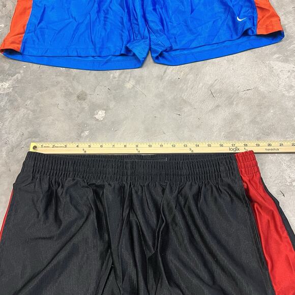 VTG Lot Of 2 Nike Basketball Shorts. 2 Nike Size XXXL White Red 3xl Y2K Dazzle - Picture 4 of 6